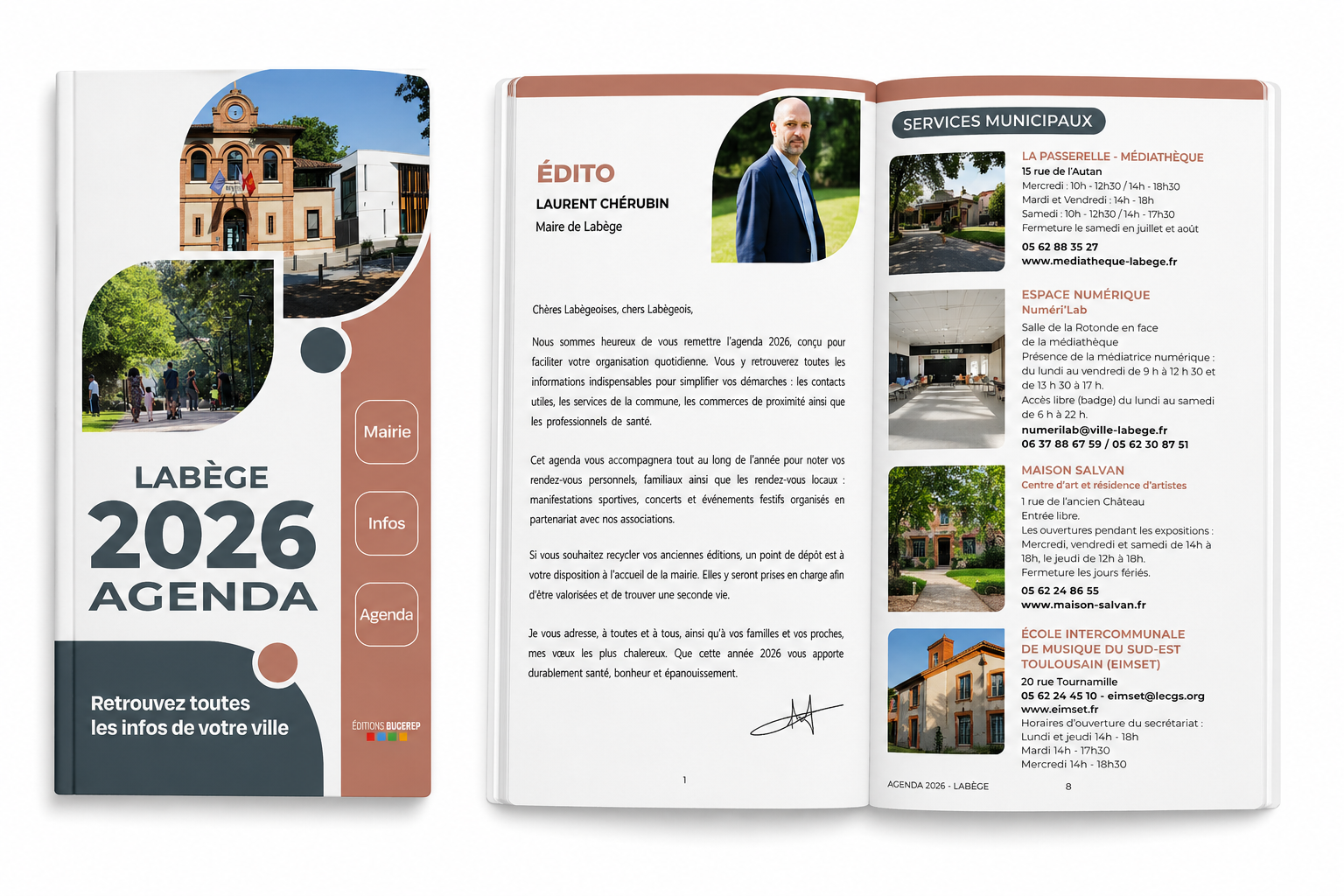 Agenda Municipal – Format Poche